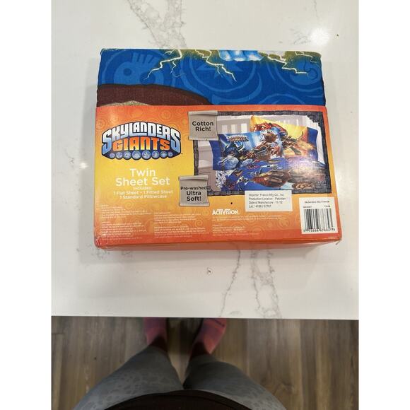 Skylanders Giants Twin Size Sheet Set - NEW - still in package. - Picture 6 of 10